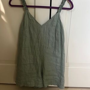 SEEK GREEN ROMPER